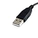 StarTech.com 1 ft. (0.3 m) USB to Micro USB Cable - USB 2.0 A to Left Angle Micro B - Black - Micro USB Cable (UUSBHAUB1LA)