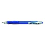 BIC VLG11-BLUE Velocity Retractable Ballpoint Pen, Refillable, Medium Point (1.0 mm), Blue, 12-Count