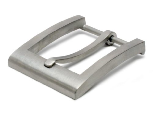 Nickel Free Silver Square Titanium Buckle (1')