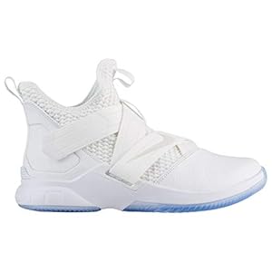 Nike Soldier XII SFG – Men’s Lebron James Nylon Basketball Shoes 11.5 D(M) US White