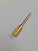 Carbide Gold , Small Barrel 3/32 Medium.