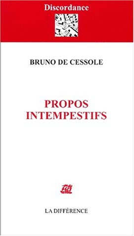 Propos intempestifs