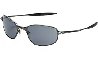 Oakley Men's Big Square Wire Sunglasses (Pewter Frame/Grey