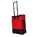 Olympia U.S.A. Rolling Shopper Tote,Red,One Size
