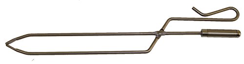 EL ZORRO Imex der Fuchs 70358 Zang Kamin mit Bogen (Inox, 58 cm)