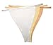 Snappy Cami [211] White, Nude, Crème - Solid (Three in a Pack) Snap-to-Bra Mock Camisole - Original Classic.