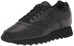 Reebok Women's Glide Sneaker, Black/Pure Grey, 5