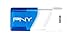 PNY Compact Attache 64GB USB 2.0 Flash Drive Blue (P-FD64GCOMB-GE)