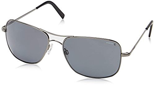 Randolph Archer Spectrum Sunglasses Dark Ruthenium/Skull/Gray Polarized AR 63mm