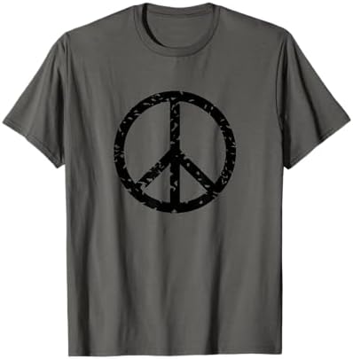 グレー Tシャツ ピースサイン Amazon.com: White Peace Sign T-Shirt : Clothing, Shoes & Jewelry