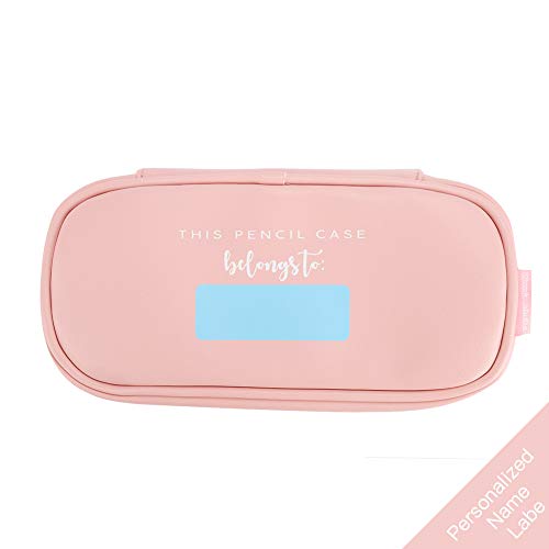 image for Mibasies Pencil Case for Girls Kids Makeup Cosmetic Pouch Pen Organize
