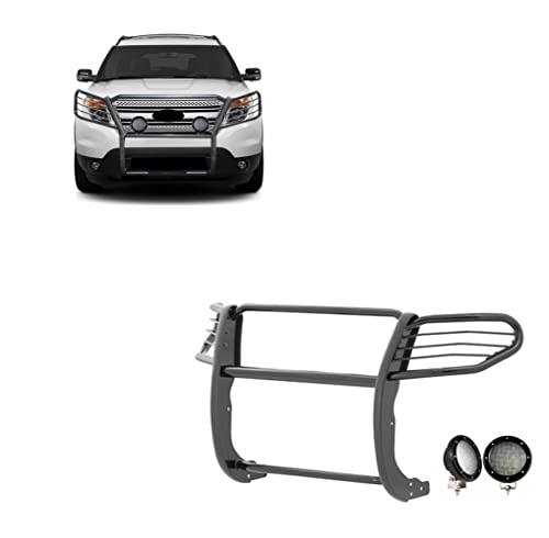 Black Horse Off Road Grille brush Bumper Guard Modular Black Come with Pair of…