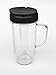 ELEFOCUS 22 OZ Tall Mug cup with Flip Top To-go Lid for 250W Blender Juicer