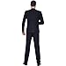 YIMANIE Men's Suit Slim Fit One/Two Button 3 Piece Suits Jacket Vest & Trousers