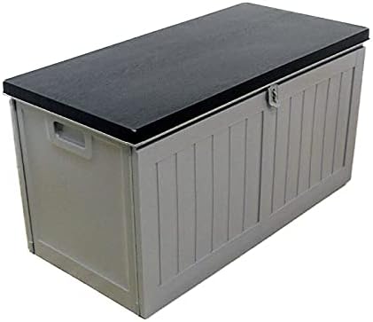 Amazon Co Jp ゴミ箱 屋外 ダストボックス 収納ボックス 収納ベンチ 防水 大容量 大型 ふた付き ストッカー ごみ箱 おしゃれ Momo 190l グレー ホーム キッチン
