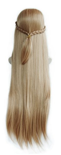 Anogol Hair Cap Sword Art Online Asuna Yuuki Cosplay Wig Costume Wigs - Image 3