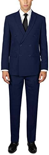 Mens Double Breasted Suit