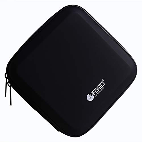 FORE 40 CD/DVD Disc EVA Storage Wallet Organizer Bag Color Black