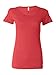 Bella + Canvas Ladies' Triblend Short-Sleeve T-Shirt XL RED TRIBLEND