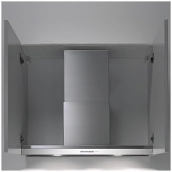 Virgola Built in undercabinet hood 24"/60cm-280CFM, Backlit electronic touch control 3 speed, delayed shut off, clean filter reminder, 2 LED 2 X 1 W - Ducted or ductless version.