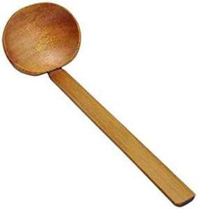 DHG - Wooden Spoons - Japanese Style Long Handle Wooden Spoon Ramen Spoon Pot Colander Utensils Ramen Soup Spoons Tableware Kitchen Utensil Tool A20