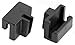 Platte River 943019, Hardware, Storage, Specialty Storage, Black Plastic Rail Clips, 8 Each