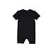 NIKE Baby Boy Infant Shortall (Black (56D369-023)/White/Black, 3-6 Months)