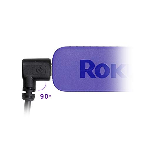 Exinoz Power Cable for Roku Streaming Stick. Roku Cable Designed to