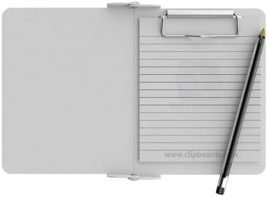 White Mini Novel ISO Clipboard