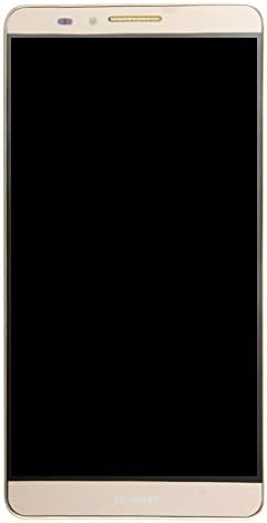 LCD screen replacement Huawei Mate 7 LCD Screen and Digitizer Full Assembly with Frame(Black) for Huawei (Color : Gold)