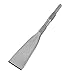1pcs Length Square Mini Electric Hammer Chisel Spade Drill Bit for Concrete/Brick/Wall/Tile Slotting Drilling 17mm x 280mm