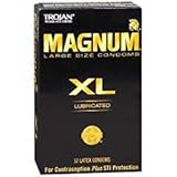 Trojan Magnum Xl Lubricated Condoms, 36 Count