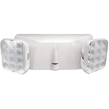 NICOR Lighting Emergency Adjustable LED Light Fixture (EML1-10-UNV-WH)