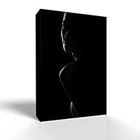 Canvas Wall Art Wine Glass Canvas Prints Home Artwork Decoration for Living Room,Bedroom - 12x18 inches