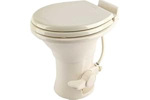 Dometic 310 Gravity Toilet, Bone, Standard Height