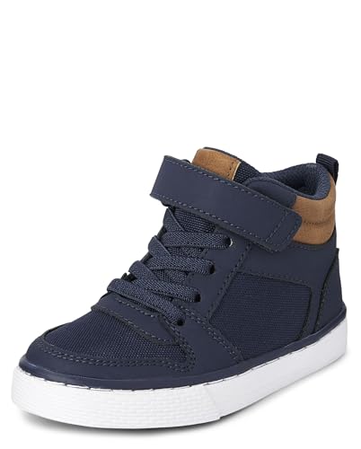 The Children's Place Boys Boys Casual Lace Up Hi Top Sneakers