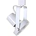 Direct-Lighting 50005 White PAR30 Gimbal Ring Line Voltage Track Lighting Head