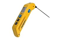 Fieldpiece SPK2 Folding Pocket In-Duct Thermometer with MAX/MIN Hold and Stainless Steel Probe