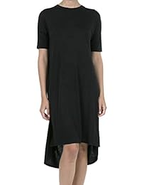 iliad USA - Vestido de manga corta para mujer