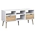 Tvilum Diana TV Stand, White Oak
