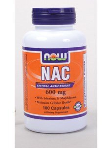 Now foods nac 600mg, 100 vegicaps