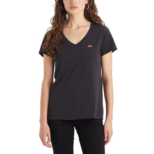 Perfect V-Neck, Mujer, Caviar, M
