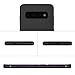 DiMiK Case for Samsung Galaxy S10 Plus, [Support Wireless Charging] Black Thin Soft Silicone Ultra Slim Fit Matte Finish Flexible TPU Case Cover Compatible for Galaxy S10 Plus (6.4 inch) - Black