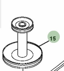 John Deere Original Equipment Pulley #AM131567