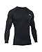 Under Armour Men's Base 4.0 Crew, Black (001)/Steel, X-Large