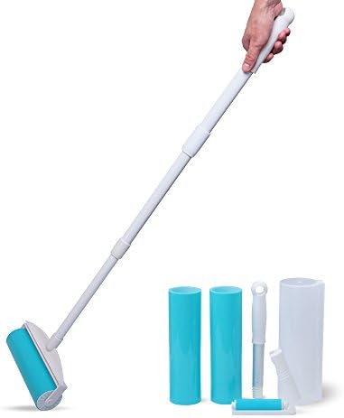 Reusable Lint Roller and Lint Roller Refills for Pet Hair,Floor,Carpets,Clothes,Furniture,Sofa