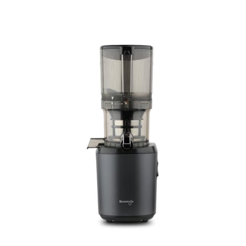 Kuvings AUTO6 Slow Juicer | Fruit and Vegetable Extractor | Electric Citrus Juicer | 1.7L | Easy Cleaning | BPA Free | 200W (KHS-660SE)_Gunmetal Grey