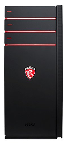 MSI Codex X-032US Desktop Computer; Intel Core i7-6700K Processor 4.0GHz; Microsoft Windows 10 Home; 16GB DDR4-2400 RAM; 1TB 7200RPM HDD and 256GB SSD