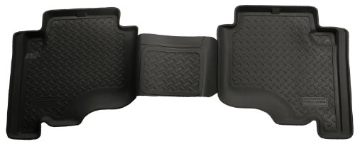 Husky Liners Custom Fit Second Seat Floor Liner for Select Jeep Commander/Grand Cherokee WK Models (Black)
