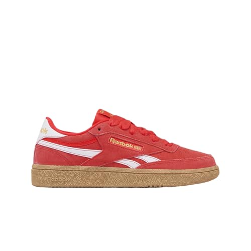 Reebok Mixte bébé Club C Revenge Basket, ENERGYRED/FTWRWHITE/GOLDMET, 19.5 EU